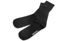Herren-Bambussocken, Schwarz Gr. 39-42