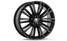 Leichtmetallfelge Canopus 19" schwarz Superb III
