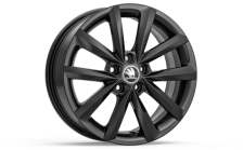 Leichtmetallfelge Vigo 16" in schwarz Fabia III, Rapid