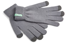 Strickhandschuhe Grau