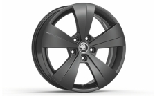 Leichtmetallfelge Helios 17" schwarz Superb III