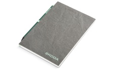 Notizbuch mit Bleistift