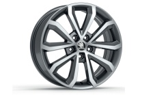 Leichtmetallfelge Hawk 17" anthrazit Octavia III