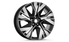 Leichtmetallfelge Remo 20" schwarz-silber Enyaq, Elroq