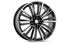 Leichtmetallfelge Aquarius 21" schwarz-silber Elroq, Enyaq
