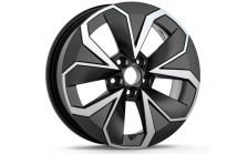 Leichtmetallfelge Montado 16" in Schwarz-silber Scala, Kamiq