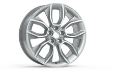 Leichtmetallfelge Crater 19" silber Karoq
