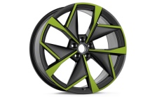 Leichtmetallfelge Vision 21" grün Enyaq, Elroq