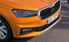 Dekorleiste Frontschürze Chrom Fabia IV