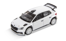 Modellauto Škoda Fabia RS Rally2 "Asphalt Wheels", M 1:43, Weiß
