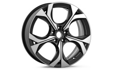 Leichtmetallfelge Elias 19" in schwarz-silber Octavia IV