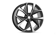 Leichtmetallfelge Vision 21" schwarz-silber Enyaq, Elroq