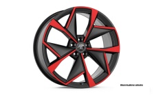 Leichtmetallfelge Vision 21" schw-rot Enyaq, Elroq