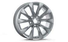 Leichtmetallfelge Crystal 17" silber Superb IV