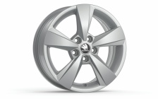 Leichtmetallfelge Deneb 15" silber Rapid, Fabia III