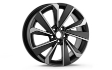 Leichtmetallfelge Riegel 17" in schw-silber Fabia IV