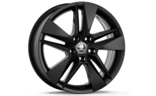 Leichtmetallfelge Markab 17" schwarz Superb III