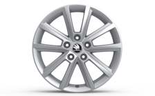 Leichtmetallfelge Teron 17" in silber Octavia III