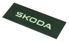 à 10 St. Škoda Aufkleber Emerald-Grün 15 cm