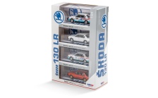 4er Set Modellautos Škoda 130 LR, M: 1:64