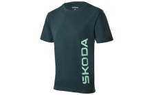 Herren-T-Shirt Škoda Emerald