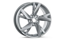 Leichtmetfallfelge Lyra 17" in silber Octavia IV