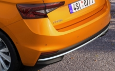 Dekorleiste Heckschürze Chrom Fabia IV