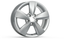 Leichtmetallfelge Nanuq 16" silber Karoq