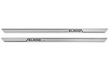 Einstiegsleisten-Set Silber Elroq