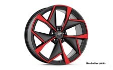 Leichtmetallfelge Vision 21" schw-rot Enyaq, Elroq