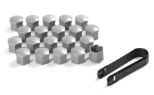 Abdeckkappe Radschr. in silber metallic